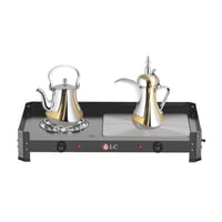 دي ال سي موقد كهربائي مزدوج لإعداد القهوة والشاي –...