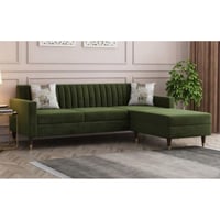 كنب زاوية مودرن - لون اخضر