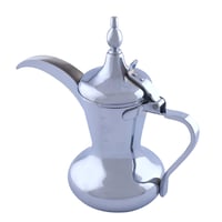 طقم دلة قهوة عربية ستيل من السيف- 3 قطع- لون فضي