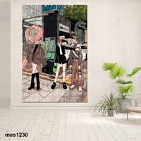 لوحة جدارية مطبوعة على لوح اكريلك من انمي داندا دا...