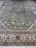 سجاد ايراني نائين حرير و صوف - صناعة و نسيج يدوي |...