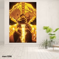 لوحة جدارية مطبوعة على لوح اكريلك من انمي قاتل الش...
