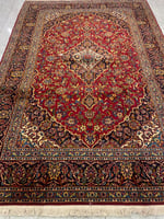 سجاد ايراني كاشان - صناعة و نسيج يدوي | مقاس: 2x3...