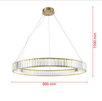 اضاءة سقف معلقة - ثريا علاقي تصميم مودرن - متوفرة...