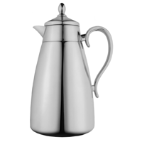 ترمس حراري ستيل للقهوة والشاي من السيف - لون فضي -...