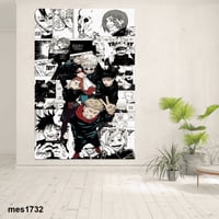 لوحة جدارية مطبوعة على لوح اكريلك من انمي Jujutsu...