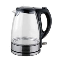 غلاية مياه كهربائية زجاجية من هوم ماستر - سعة 1.8...