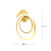 اضاءة جدارية -اناره جدارية تصميم مودرن - متوفر بعد...
