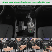 جهاز بخور للسيارة مع مكبر صوت بلوتوث للقرآن الكريم...