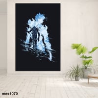 لوحة جدارية مطبوعة على لوح اكريلك من انمي سولو ليف...
