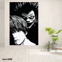 لوحة جدارية مطبوعة على لوح اكريلك من انمي DEATH NO...