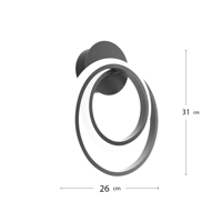اضاءة جدارية -اناره جدارية تصميم مودرن - متوفر بعد...