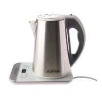 غلاية مياه كهربائية ستيل مع قاعدة رقمية من السيف -...