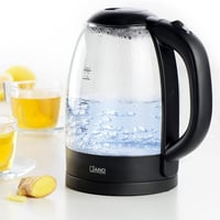 غلاية كهربائية زجاجية بقاعدة دوارة من جانو - سعة 1...