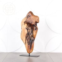 تحفة ديكور خشب طبيعي