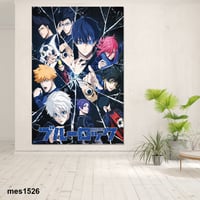 لوحة جدارية مطبوعة على لوح اكريلك من انمي Blue Loc...