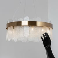 اضاءة سقف معلقة - ثريا علاقي تصميم مودرن