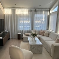 طاولة وسط بديل الرخام لون ابيض