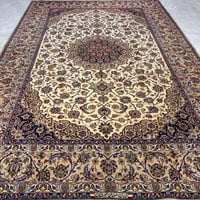 سجاد ايراني أصفهاني- صناعة و نسيج يدوي | مقاس: 2x3...