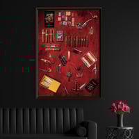 لوحة جدارية فنية مطبوعة - سيجار لاونج Cigar Lounge