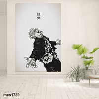 لوحة جدارية مطبوعة على لوح اكريلك من انمي Jujutsu...