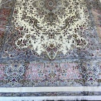 سجادة ايرانية صوف و حرير تبريزي صناعة يدوية | مقاس...