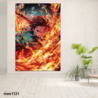 لوحة جدارية مطبوعة على لوح اكريلك من انمي قاتل الش...
