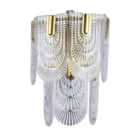 اضاءة جدارية -اناره جدارية كريستال تصميم كلاسيك