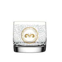 طقم كوب فاخر مع حامل شموع وكوستر بزخرفة انيقة من ا...