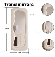 مرايا الترند 170*60 قماش بوكليه