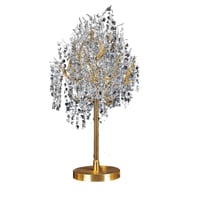 اضاءة ستاند ابجورة كريستال مودرن بتصميم عصري - لون...
