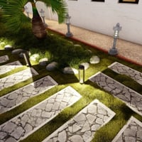 انارة خارجية - كشاف حديقة ليد اتجاهين بتصميم عصري...