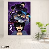 لوحة جدارية مطبوعة على لوح اكريلك من انمي سولو ليف...