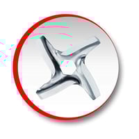 فرامة لحم 4 في 1 شبكتا فرم ودوران عكسي من مولينكس...