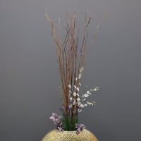 غصين البتولا الطبيعي المجفف - بأغصان طويلة مستقيمة...