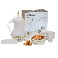 دلة الخليج السياحية 400 ملي مع ملحقاتها بدون شنطة