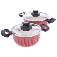 طقم اواني 8 قطع من السيف - مقاس 18،20،24،26 سم