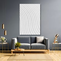 لوحة جدارية كنفاس مطبوعة وديكور فن تجريدي معاصر