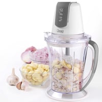 مفرمة كهربائية مع قشارة ثوم من جانو - سعة 1.5 لتر...