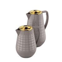 طقم ترمس حراري لحفظ السوائل الساخنة قطعتين من هوم...