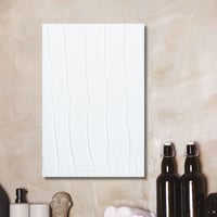 لوحة جدارية تشكيلية - فن تجريدي- مطبوعة على لوح اك...