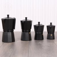 ركوة وغلاية صنع القهوة السوداء والعربية اسود سادة...