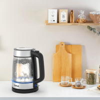 غلاية كهربائية زجاجية بتصميم لاسلكي من تيفال - سعة...