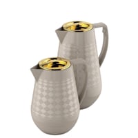 طقم ترمس حراري لحفظ السوائل الساخنة قطعتين من هوم...