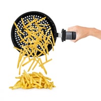 إديسون مقلاة كهربائية بدون زيت 3.5 لتر - أسود