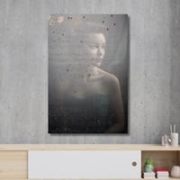 لوحة جدارية مطبوعة وديكور مجموعة الغموض