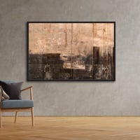 لوحة جدارية كنفاس مطبوعة - تجريدي