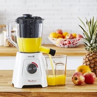 خلاط مع وعاء عصارة 2 في 1 بليند فورس من مولينكس -...