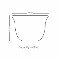 طقم فناجين قهوة عربية زجاج بزخرفة ذهبية مستوحاة من...
