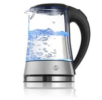 غلاية كاتيل كهربائية زجاجية سعة 1.7 لتر 1850 واط